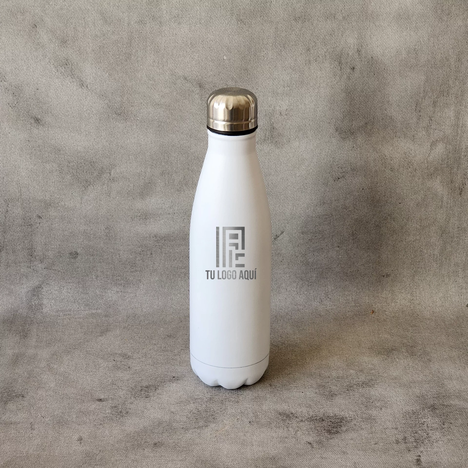 Botella-acero-térmica-blanca