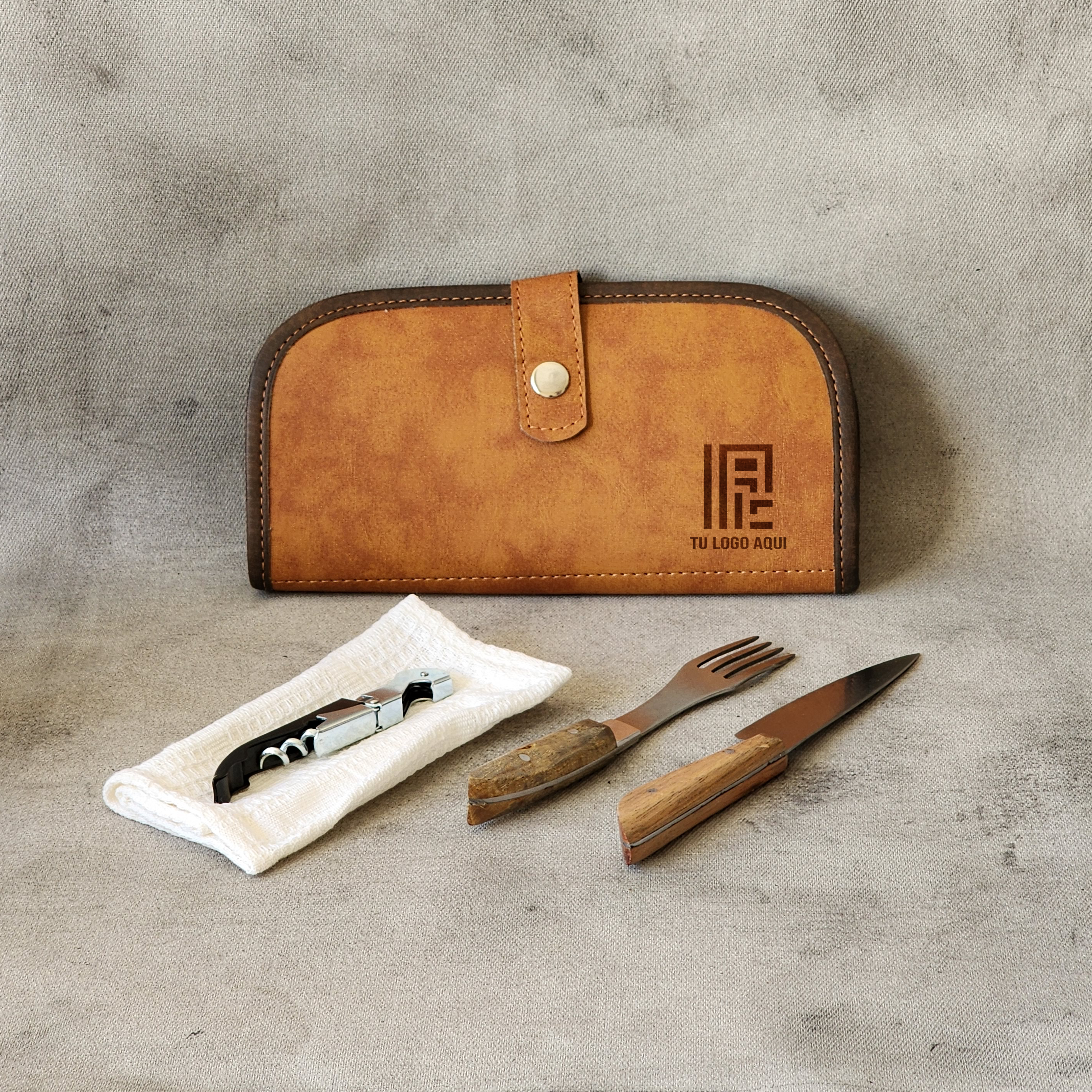 Estuche con cubiertos