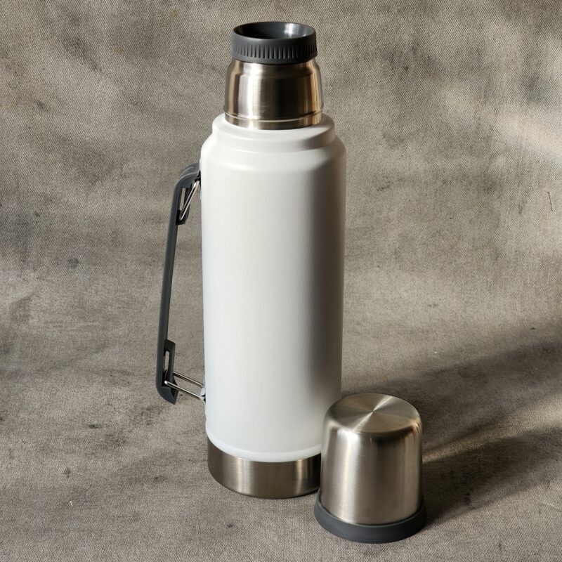 Termo Waterdog blanco 1L