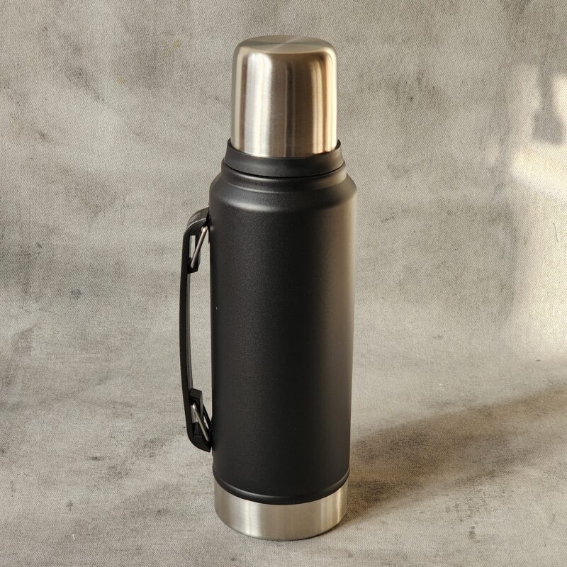 Termo Waterdog negro 1L - Imagen 2