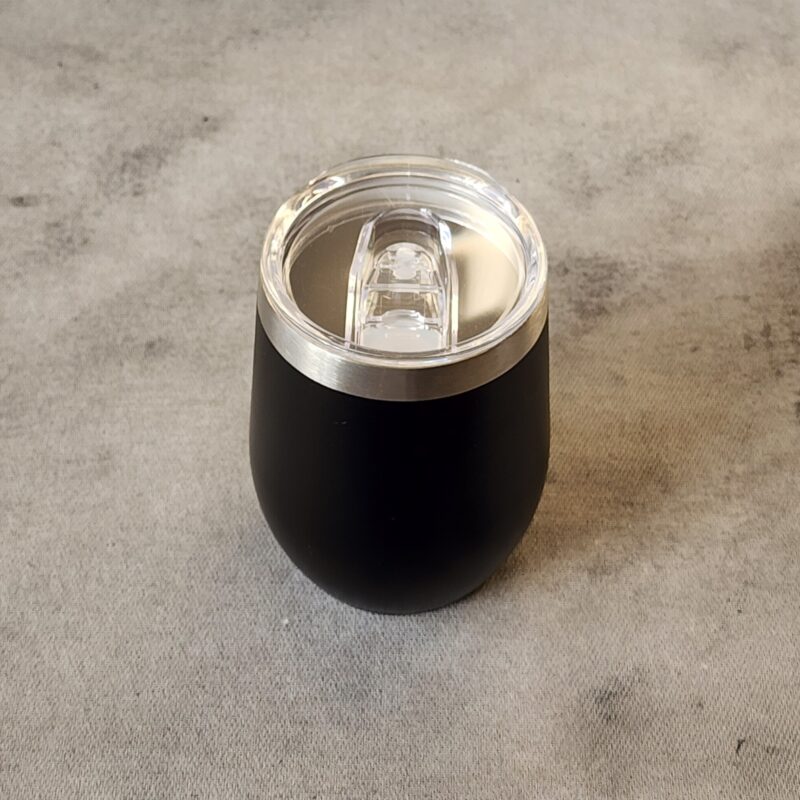 Vaso térmico cafetero negro - Imagen 2